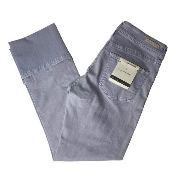 NWT Pilcro and The Letterpress Slim Straight Ankle Jeans. Size 26 Anthropologie - Picture 7 of 12